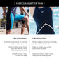 Finis Rival Jammer White (veľk. 22- pas 80-92 sm)