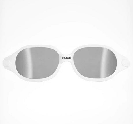 HUUB Retro Schwimmbrille Weiß