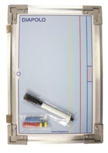Diapolo Tactical Board mit Magnet &amp; Filzstift 