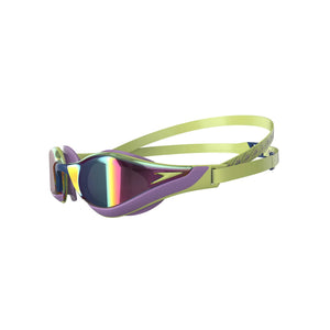 Speedo Fastskin Pure Focus Mirror Schwimmbrille Grün/Lila