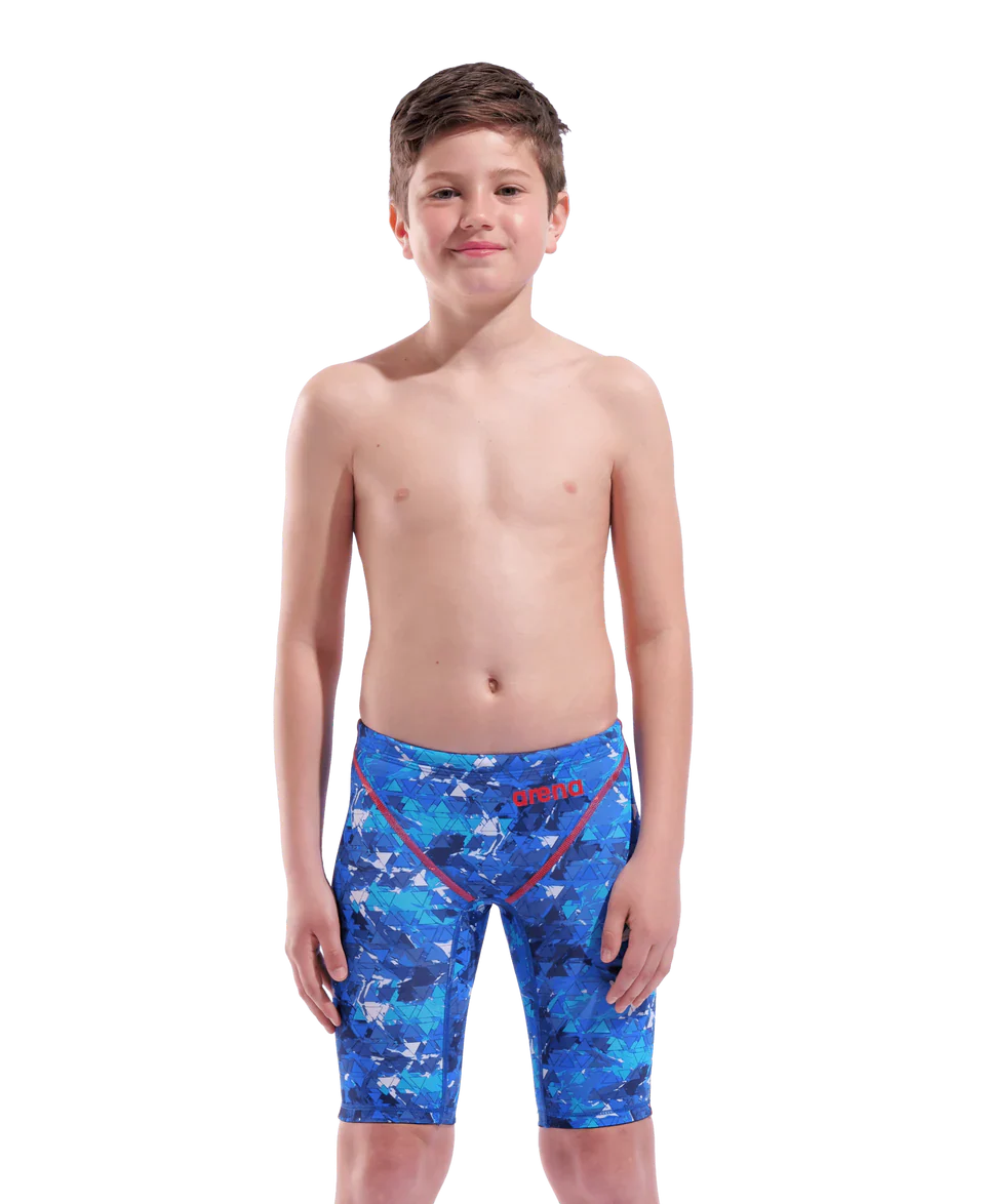 Arena Powerskin ST Next Jammer Jr Multicolor Chlapčenské závodné plavky