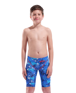 Arena Powerskin ST Next Jammer Jr Multicolor Chlapčenské závodné plavky