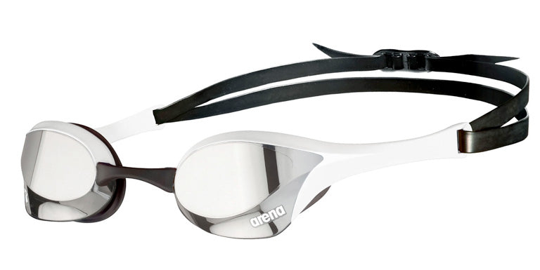 Arena Cobra Ultra Swipe Mirror Silber-Weiß