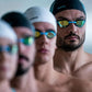 Arena Cobra Swipe Mirror Aqua/Schwarz