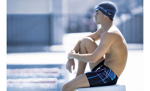 Arena Classic Silicone Cap Fluored-Black