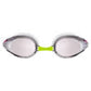 Arena Tracks Mirror Junior Goggles Silver (6-12 Jahre)