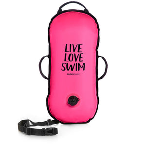 BuddySwim Ultralight Swim Buoy Pink (10L)