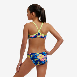 Funkita Mädchen Racerback Zweiteiler In Bloom