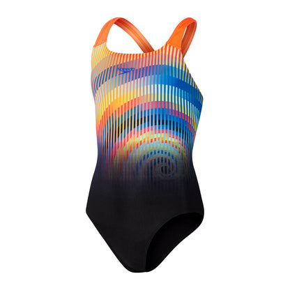 Speedo Mädchen Badeanzug "Placement Powerback" (5-16 Jahre)