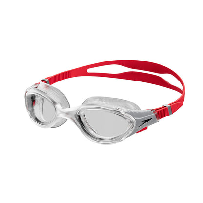Speedo Biofuse 2.0 Schwimmbrille Transparent/Rot