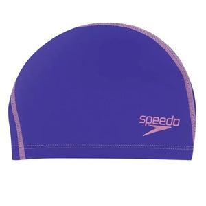Speedo Junior Pace Badekappe für lange Haare Lila/Pink