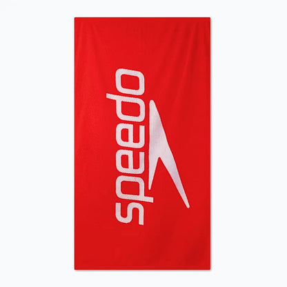 Speedo Logo Handtuch Rot