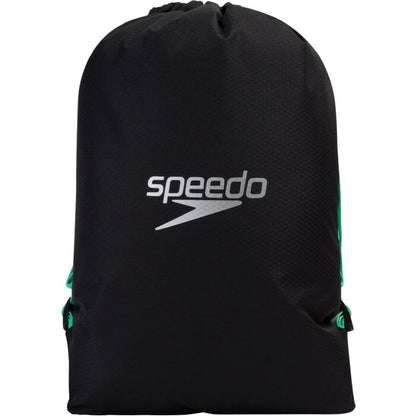 Speedo Pool Bag Schwarz-Grün