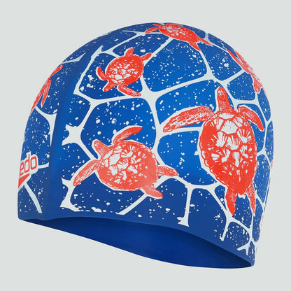 Speedo Junior Slogan Cap (6-14 Jahre)