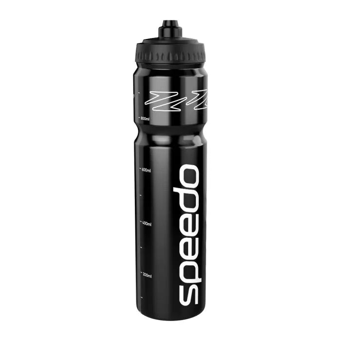 Speedo Trinkflasche Schwarz/Weiß