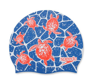 Speedo Junior Slogan Cap (6-14 Jahre)