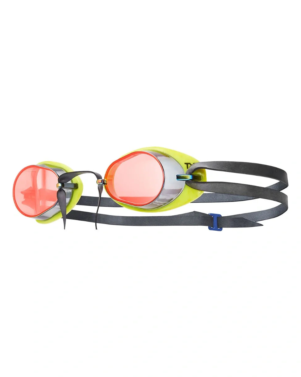 TYR SOCKET ROCKETS 2.0 SCHWIMMBRILLE VERSPiegelt Rot/Gelb
