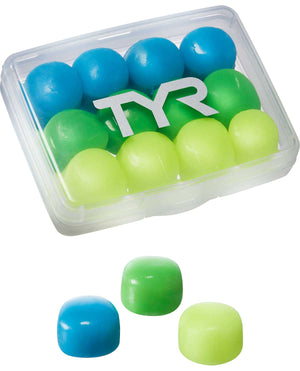 TYR 12 Pack Kids' Soft Silicone Ear Plugs
