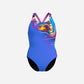 Speedo Placement Digital Powerback - Blau