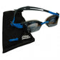 Zoggs Ultima Air Titanium Blau-Schwarz Spiegel