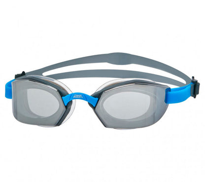 Zoggs Ultima Air Titanium Blau-Schwarz Spiegel