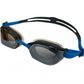 Zoggs Ultima Air Titanium Blau-Schwarz Spiegel