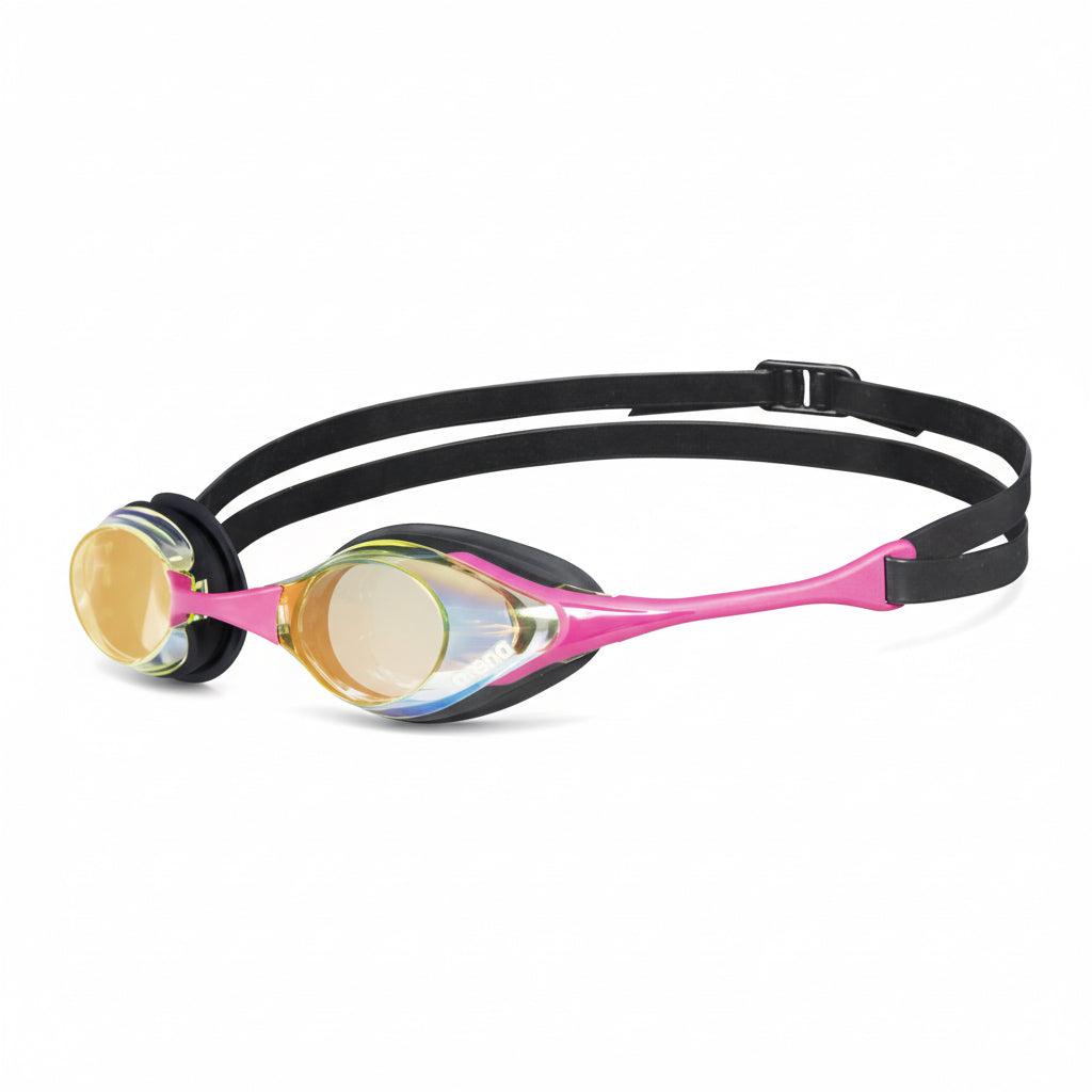Arena Cobra Swipe Mirror Gelb/Pink