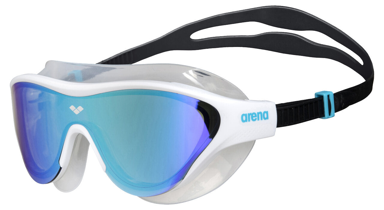 Arena The One Mask Mirror Blau/Weiß