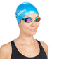 Zoggs Schwimmbrille Fusion Air Titanium Schwarz/Limette