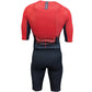Herren-Triathlonanzug HUUB Collective TriSuit Schwarz/Rot