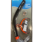Zoggs Centre Line Snorkel Black/Orange