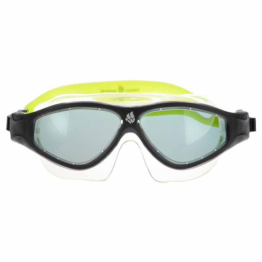 MadWave Flame Mask Schwarz/Grün