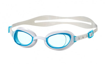 Speedo Aquapure Schwimmbrille Weiß/Blau Damen