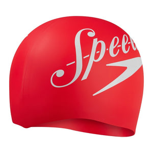 Speedo Retro Print Cap Red