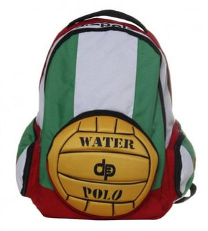 Diapolo Wasserball Rucksack Rot-Grün
