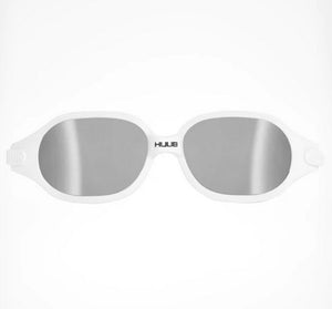 Retro-Brille weiß