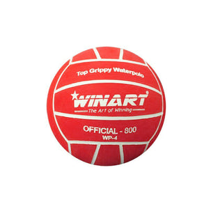 Winart Top Grippy Water Polo Ball Size 4 WP-4 Red