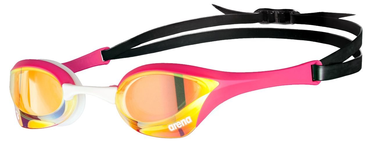 Arena Cobra Ultra Swipe Mirror Goggle Yellow/Pink